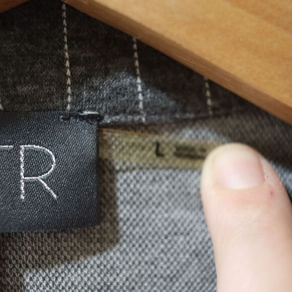 ASTR Gray Long Line Open Front Slouchy Blazer Jacket Large - Picture 13 of 14